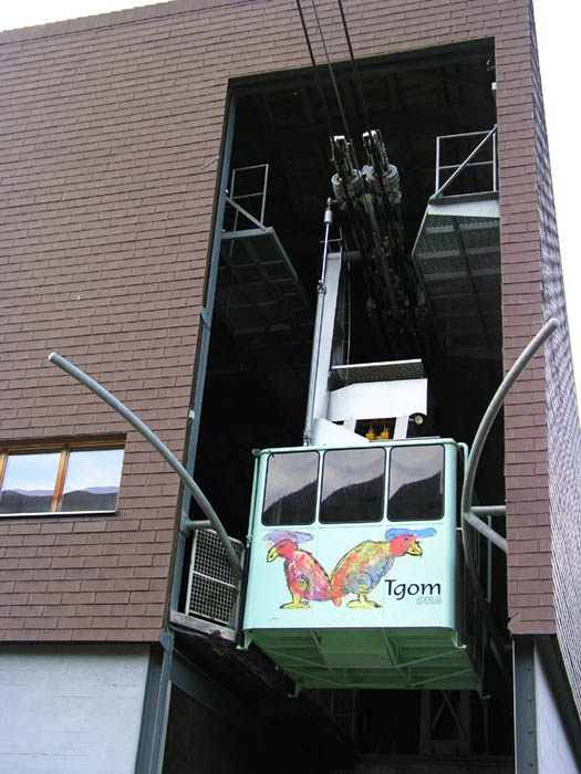 Talstation Sedrun, November 2005
