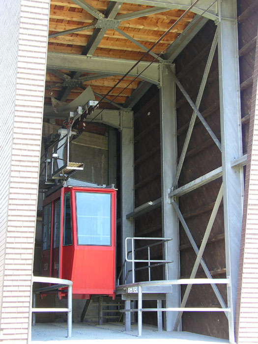 Kabine der Niederberger-Bahn
