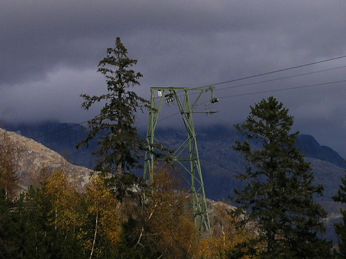 Seilbahn Tgom-Nalps, Oktober 2006
