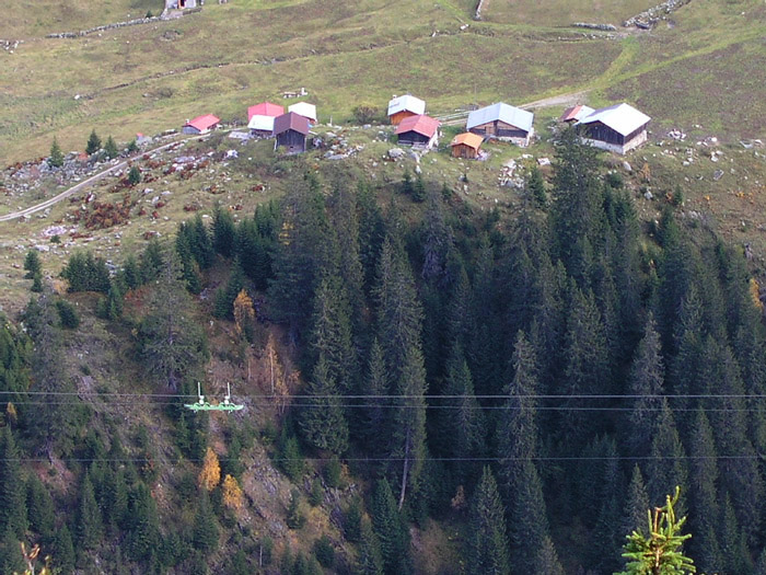 Seilbahn Tgom-Nalps, Oktober 2006
