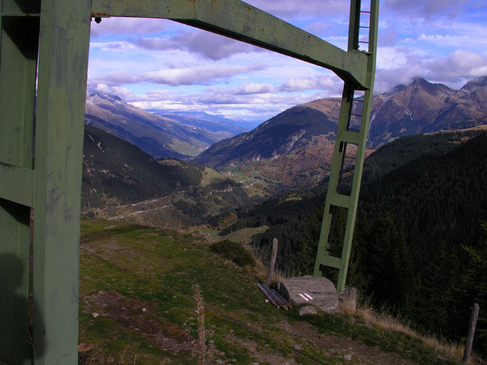 Seilbahn Tgom-Nalps, Oktober 2006
