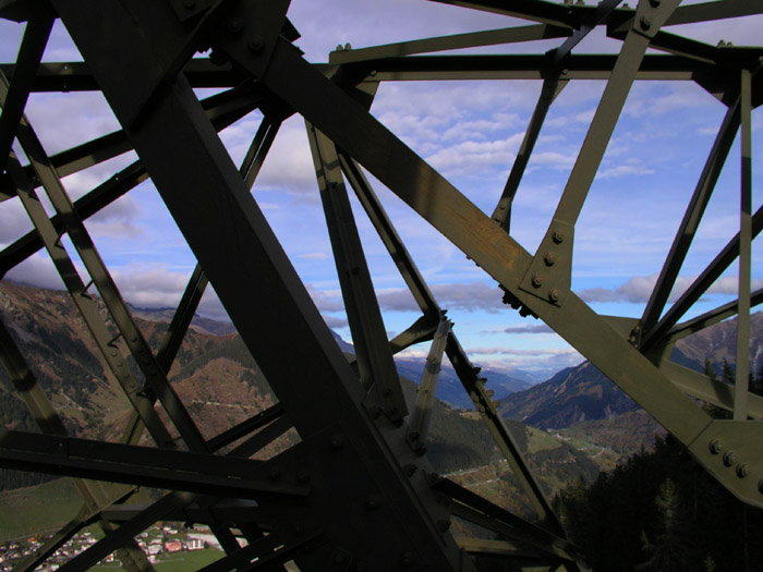 Sedrun-Tgom, Stütze 1, Oktober 2006
