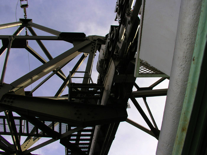 Sedrun-Tgom, Stütze 1, Oktober 2006
