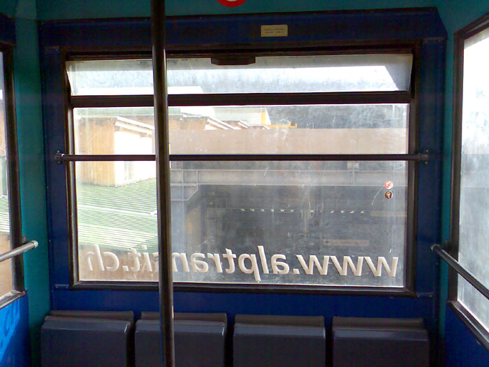 Standseilbahn der Alp Transit AG (NEAT), Oktober 2008
