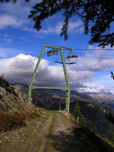 Seilbahn Tgom-Nalps, Oktober 2006
