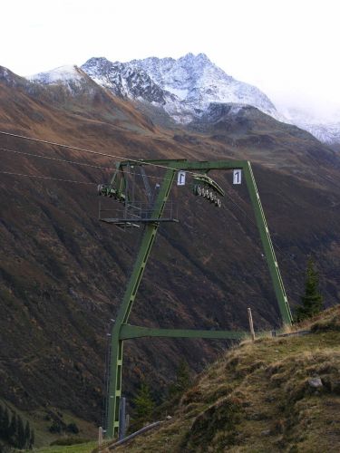 Seilbahn Tgom-Nalps, Oktober 2006
