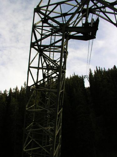 Sedrun-Tgom, Stütze 1, Oktober 2006
