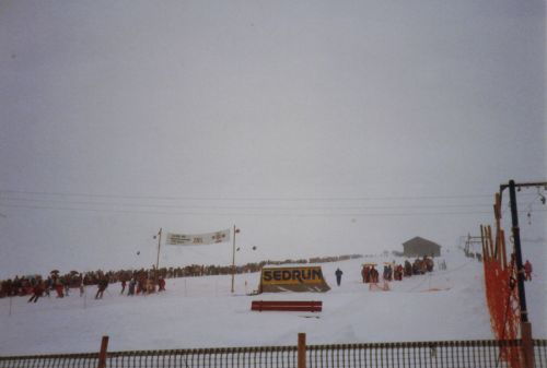Skirennen in Valtgeva, 1985

