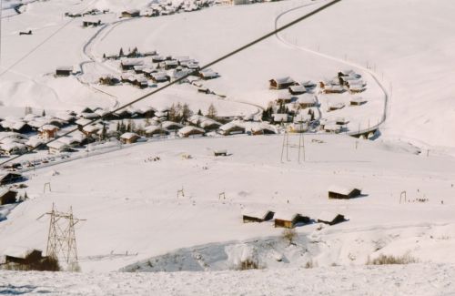 Anfang März 1999: Sedrun verschneit wie seit Ostern 1975 nie mehr
