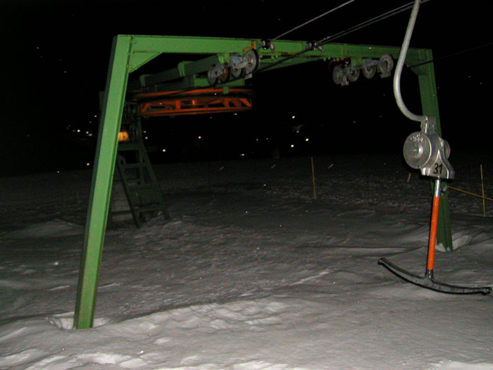 Februar 2004, Umlenkstation mit Städeli SL-9H
