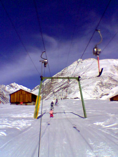 Skilift Valtgeva, Gehänge WSO SL-HX, Dezember 2005
