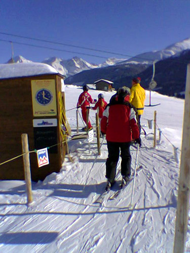 Skilift Strem, Dezember 2005, ab dieser Saison neu mit WSO SL-HX vom Skilift Strem (SL-9H landeten wohl im Schrott)
