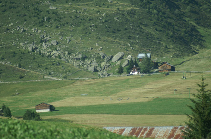 Demontierter Skilift Drun, Juli 2006
