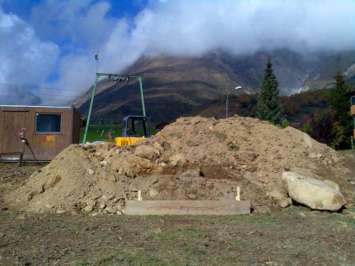Umbau Talstation Valtgeva, Oktober 2007

