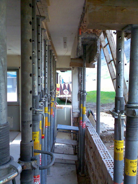 Umbau Talstation Valtgeva, Oktober 2007
