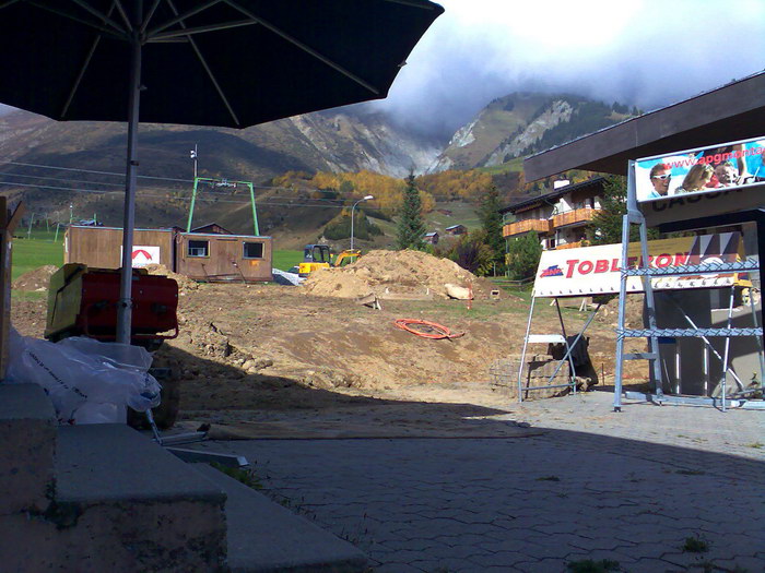 Umbau Talstation Valtgeva, Oktober 2007
