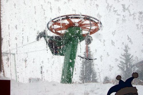 Schneesturm, 6. März 2010
