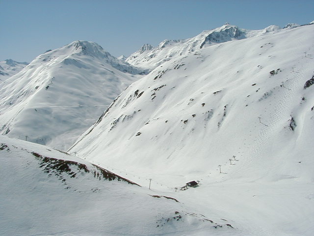 April 1999, in den Steilhängen des Crispalt

