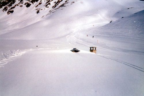 28. Februar 1999: Schneerekord! (Archiv Gion Bearth)
