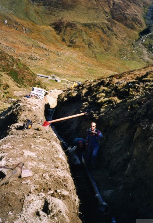 Bau Beschneiung Val Val, 2002
