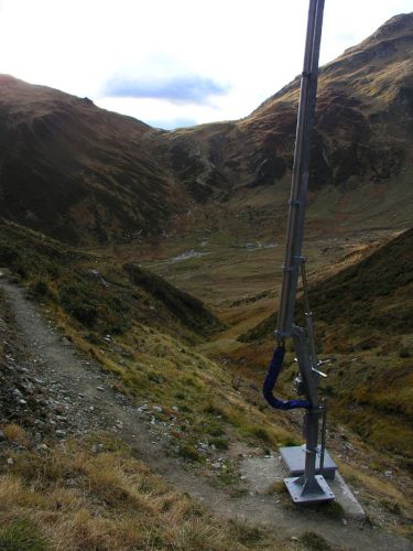 Val da Stiarls, Oktober 2006 - die Lanzen sind bereit
