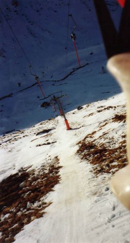 Skilift Val Val, 1988: Der letzte Betriebswinter (Archiv Talstation Sesselbahn Val Val)
