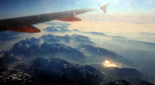 Es geht in die Savoyer Alpen: Lac d'Annecy, Annecy, Chambery, Grenoble ganz hinten
