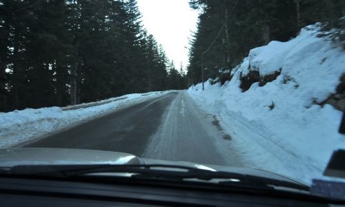 Langsam nimmt die Schneehöhe zu
