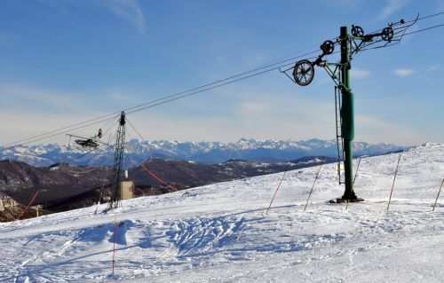 Bergstation der beiden Skilifte Aups und Signal
