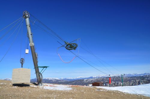 Skilift Aups, Alpes de Haute Provence
