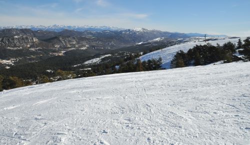 Diese Piste sieht gut aus im Gegensatz zu anderen...
