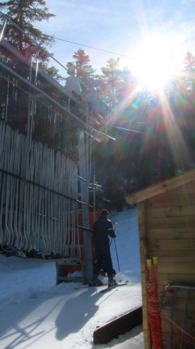Skilift La Charbonnière, GMM, 1974
