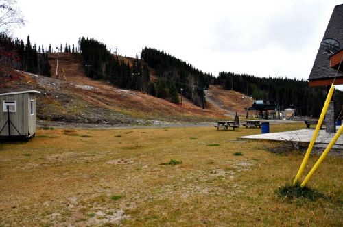 Skigebiet Mont Chalco, Chibougamau, Québec, 21. Oktober 2013
