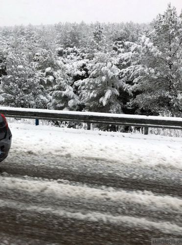 A8 nach Westen, 26. Februar 2018 
