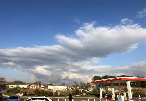 A8 nach Westen, 26. Februar 2018 
