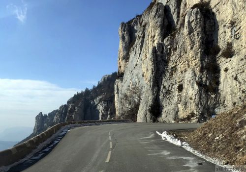 Auf dem Weg zum Col de Rousset, 27. Februar 2018 
