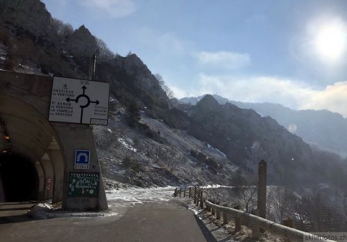 Auf dem Weg zum Col de Rousset, 27. Februar 2018 
