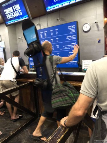 Ski Dubai, 13. Juli 2018
