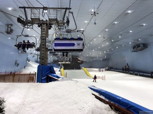 Ski Dubai, 13. Juli 2018
