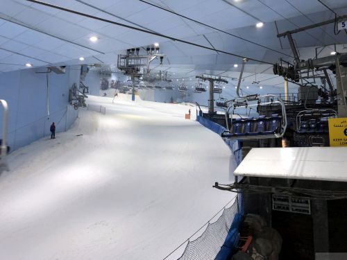 Ski Dubai, 13. Juli 2018
