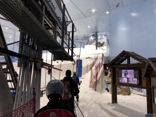 Ski Dubai, 13. Juli 2018
