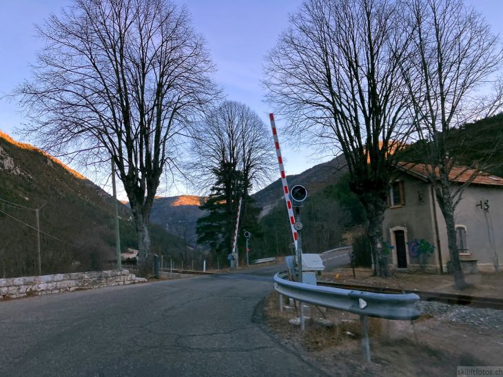 Anfahrt ins Val d'Allos, 31. Januar 2024
