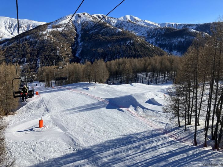 La Foux d'Allos, 31. Januar 2024

