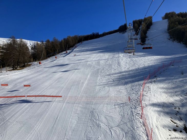La Foux d'Allos, 31. Januar 2024
