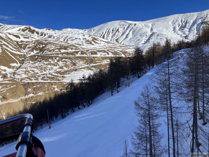 La Foux d'Allos, 31. Januar 2024
