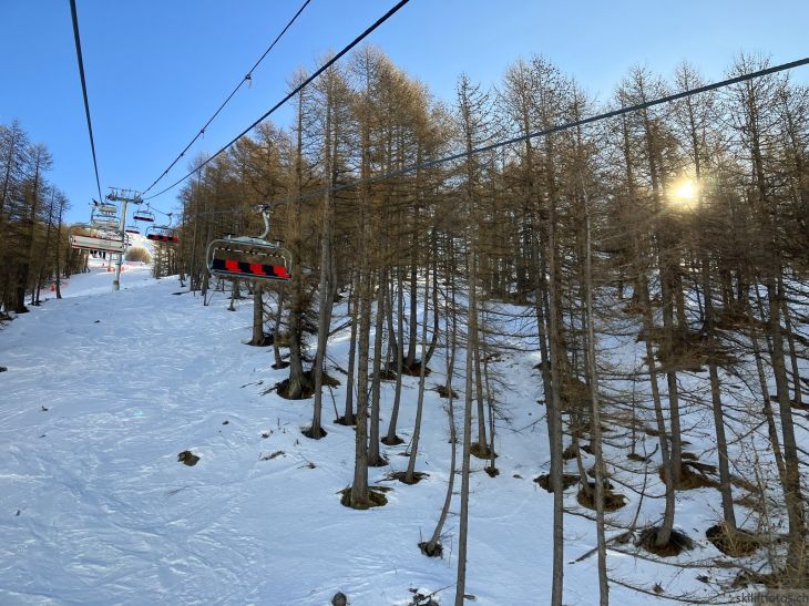 La Foux d'Allos, 31. Januar 2024
