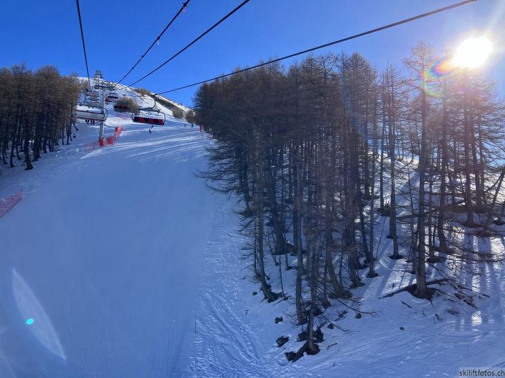 La Foux d'Allos, 31. Januar 2024

