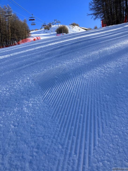 La Foux d'Allos, 31. Januar 2024
