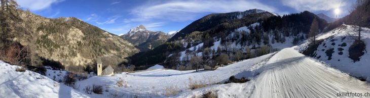 La Foux d'Allos, Les Agneliers, 31. Januar 2024
