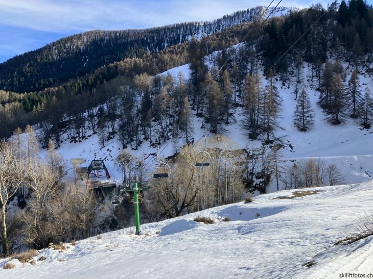 La Foux d'Allos, Les Agneliers, 31. Januar 2024
